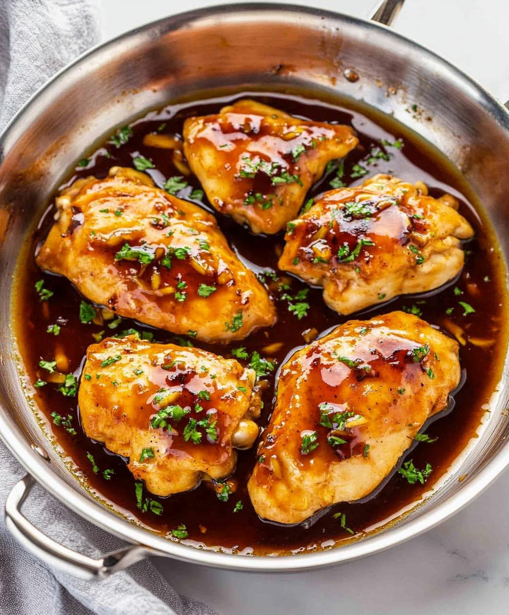 Honey Garlic Chicken Recipe