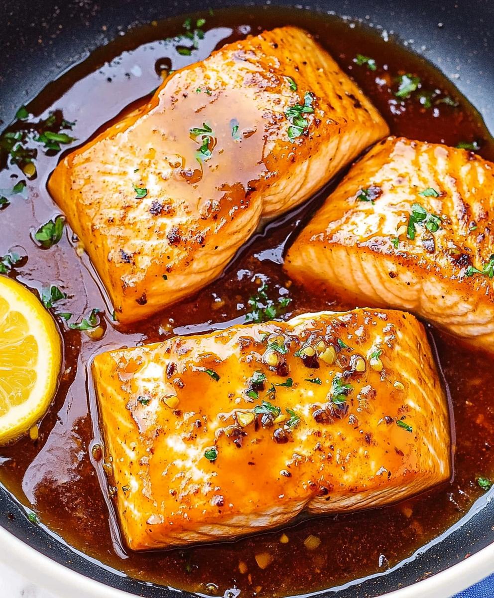 Honey Garlic Salmon Recipe