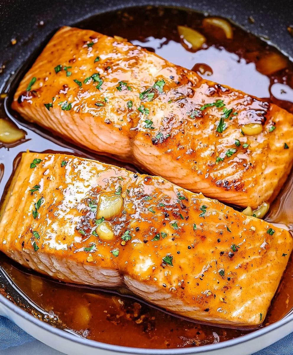 Honey Garlic Salmon Recipe