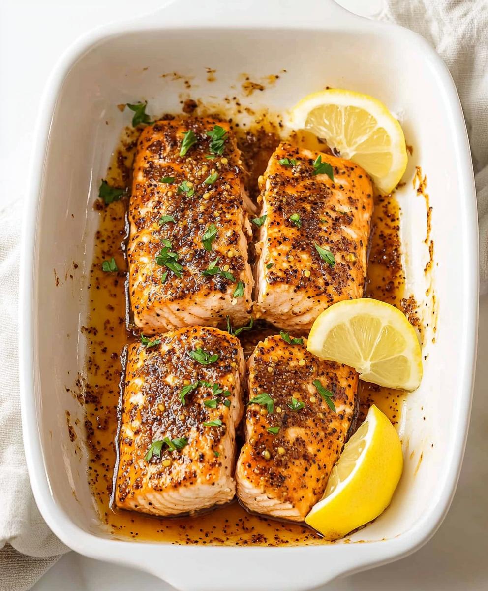 Honey Mustard Salmon Recipe