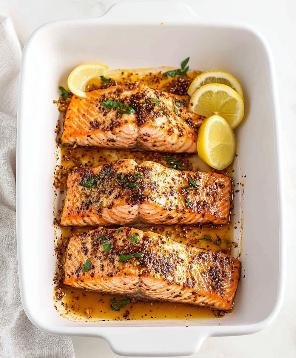 Honey Mustard Salmon Recipe