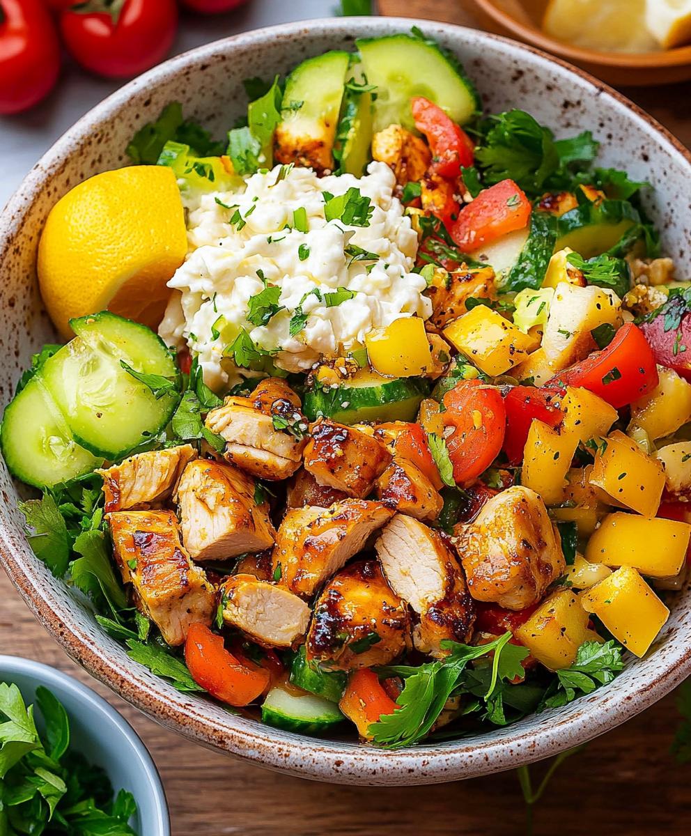 Honey Spicy Chicken Salad Recipe