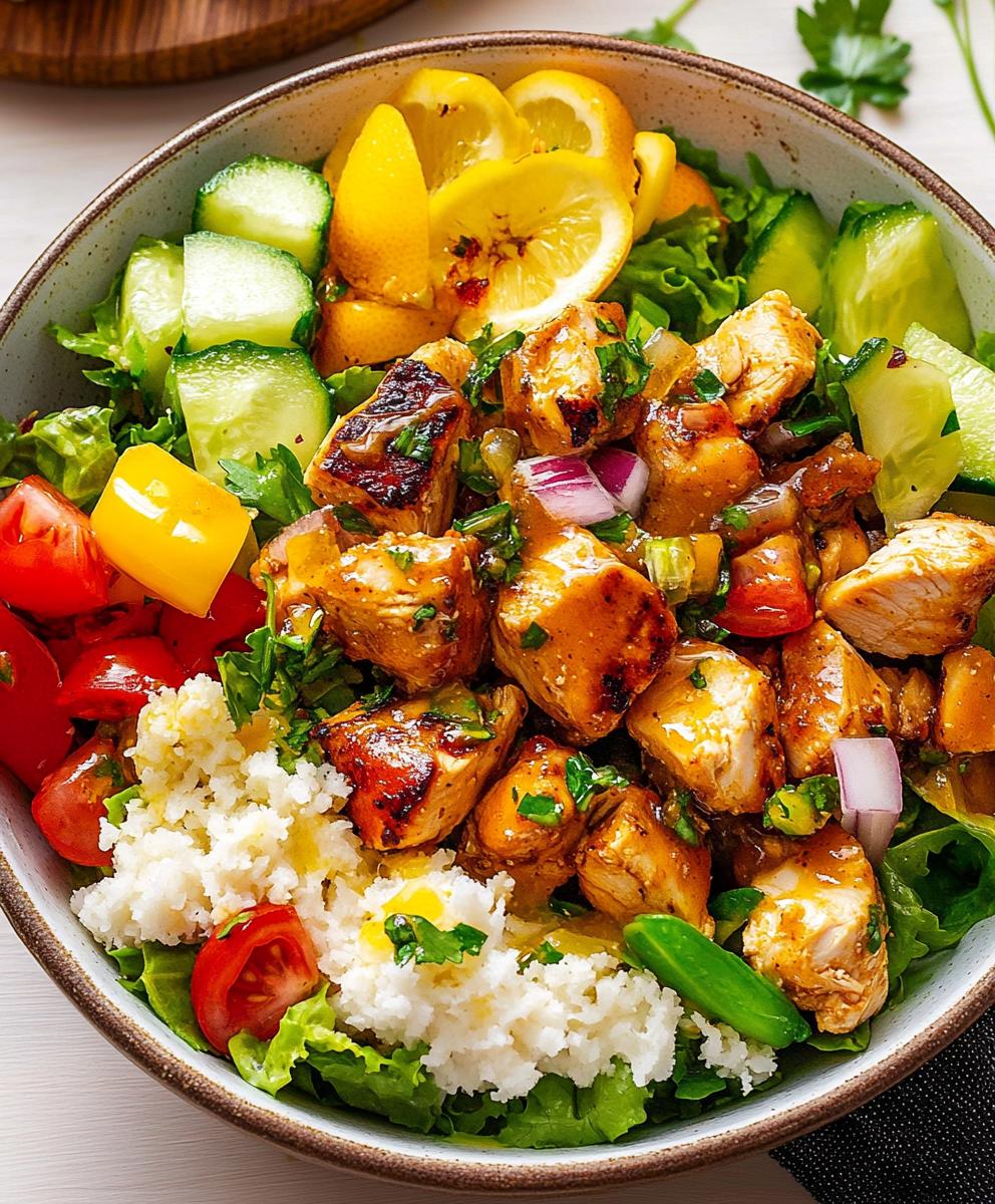 Honey Spicy Chicken Salad Recipe