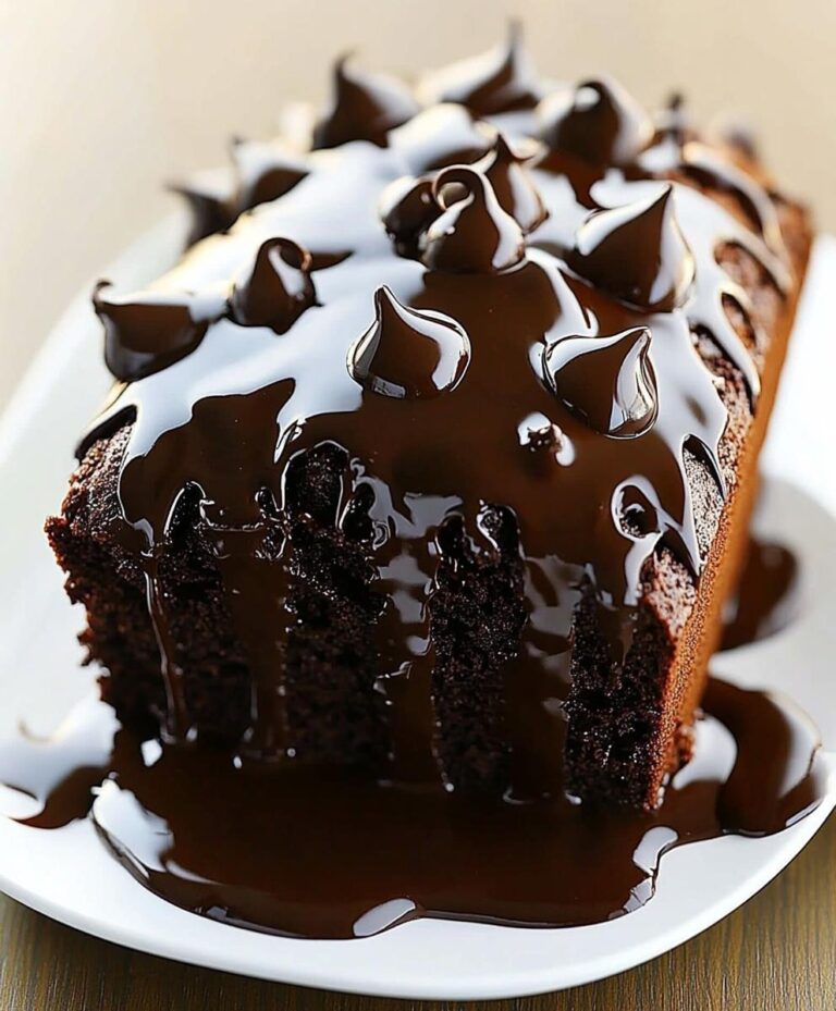 Hot Fudge Brownie Bread Recipe