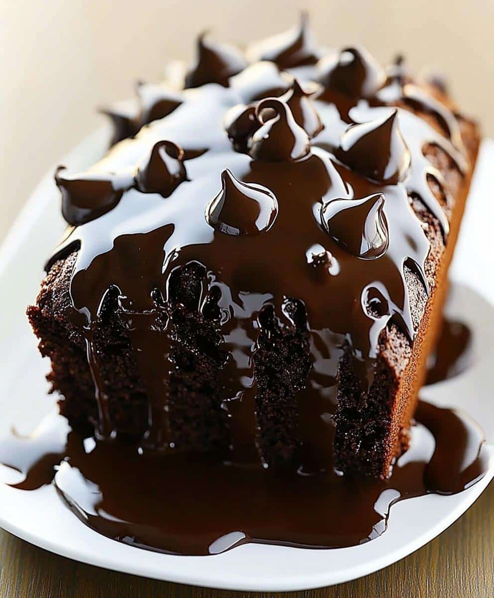 Hot Fudge Brownie Bread Recipe