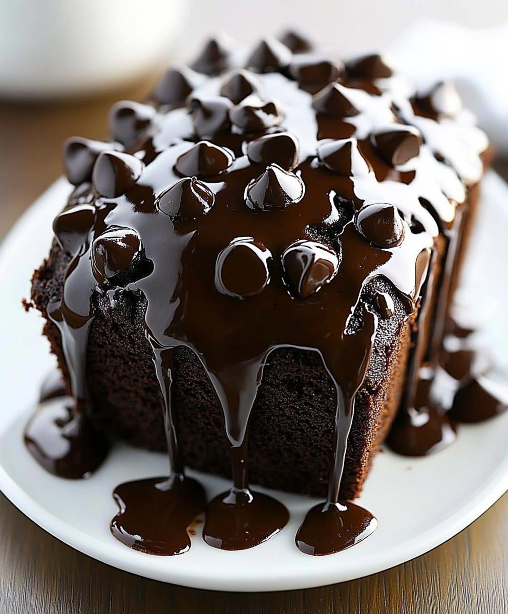Hot Fudge Brownie Bread Recipe
