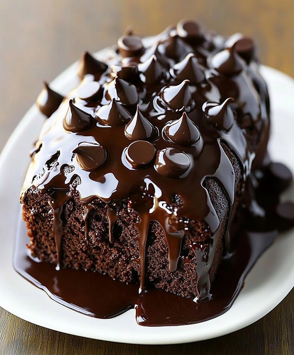 Hot Fudge Brownie Bread Recipe