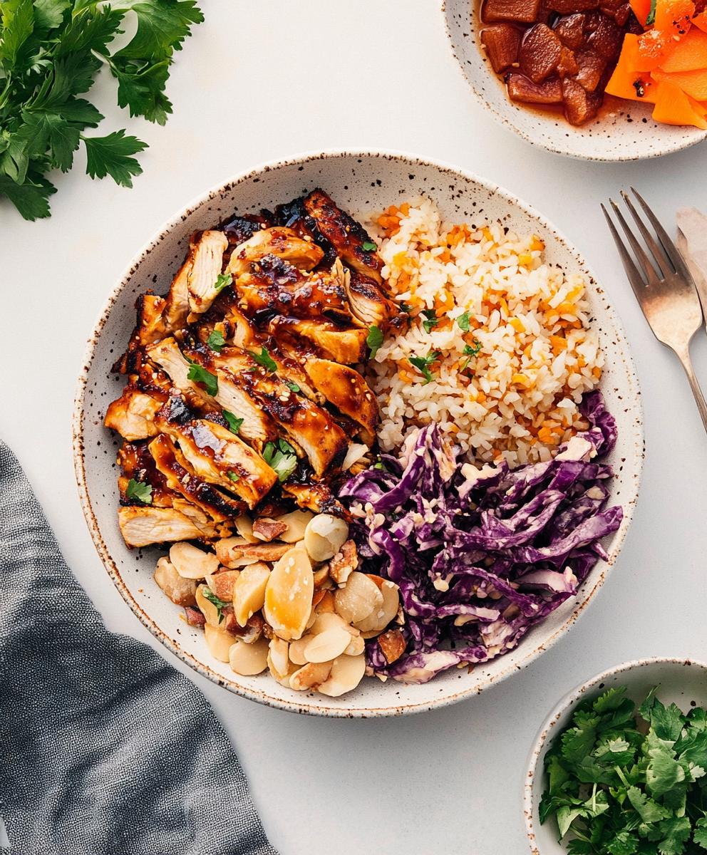 Hot Honey Chicken Bowls Recipe