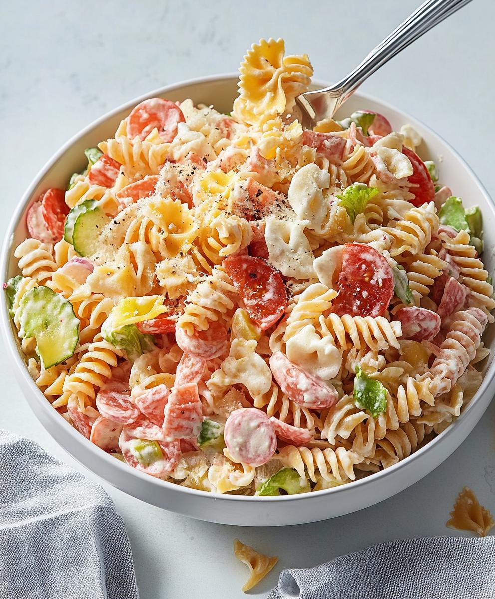 Italian Grinder Pasta Salad Recipe