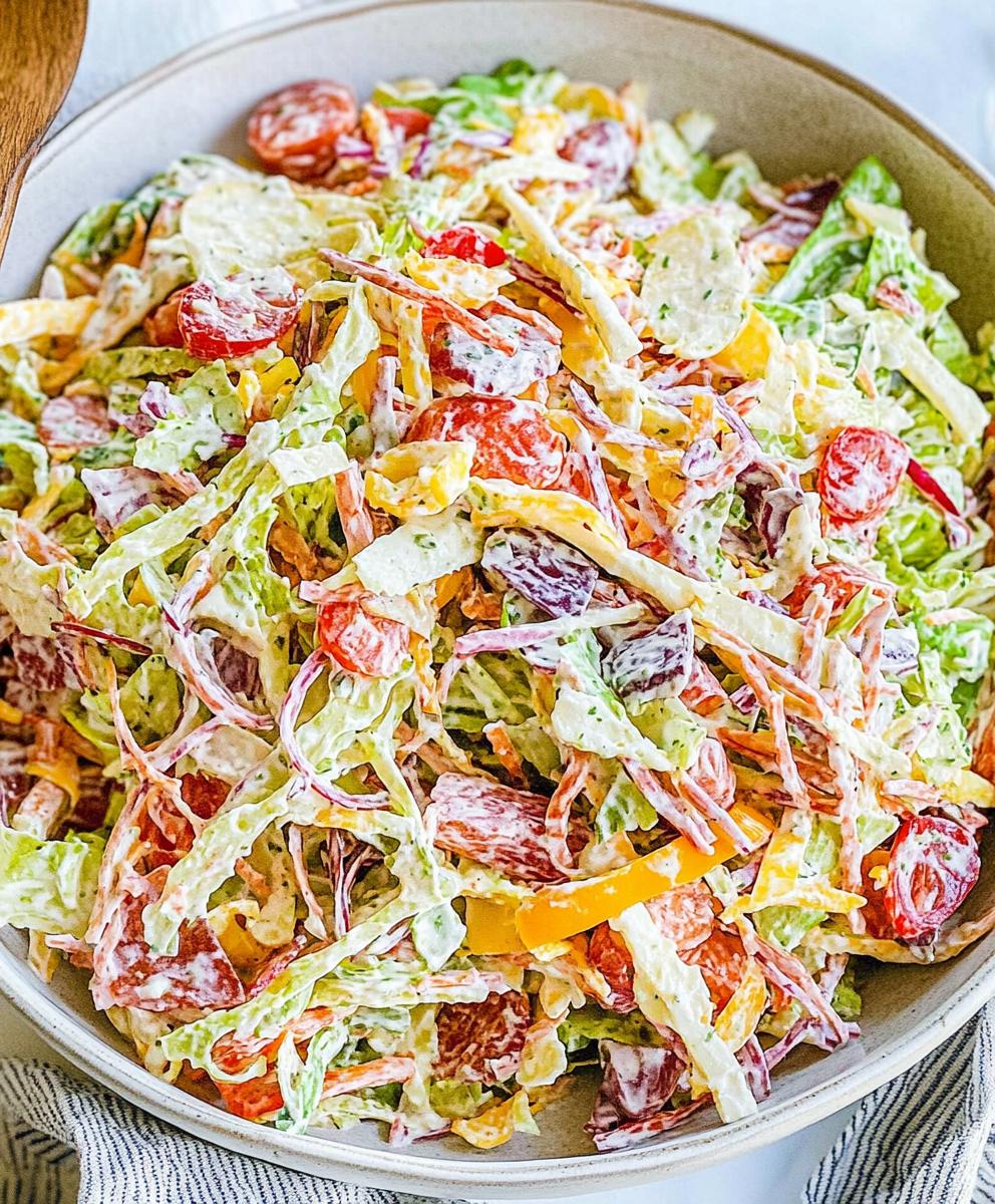 Italian Grinder Salad Recipe