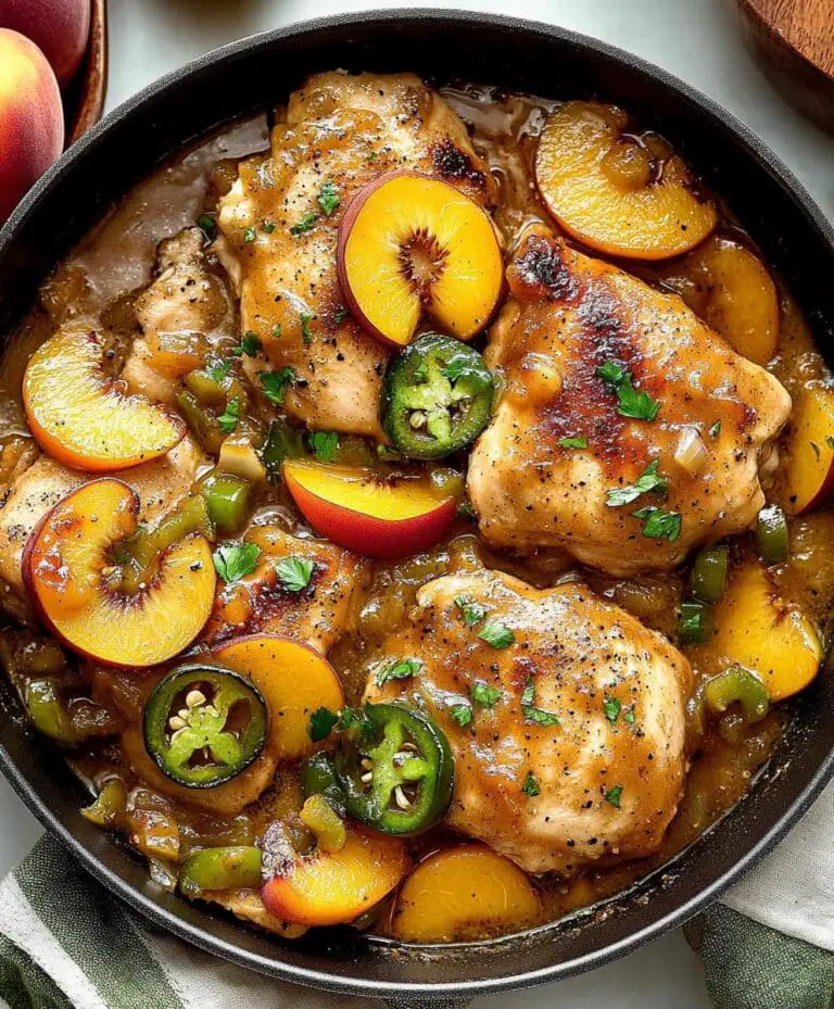 Jalapeno Peach Chicken Recipe