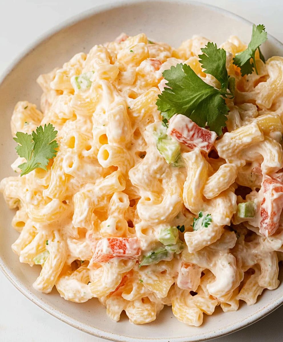 Mexican Macaroni Salad Recipe