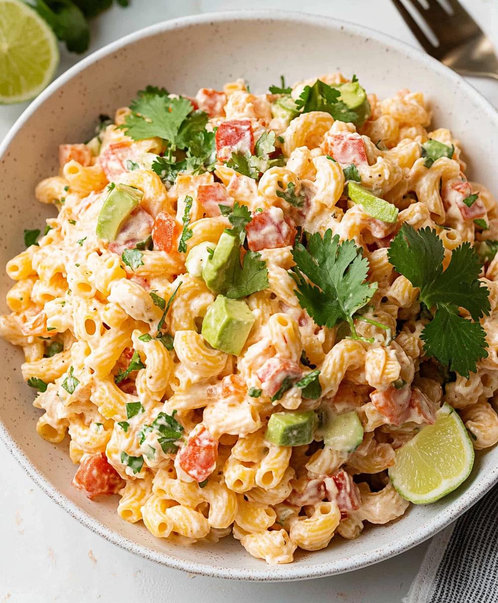Mexican Macaroni Salad Recipe