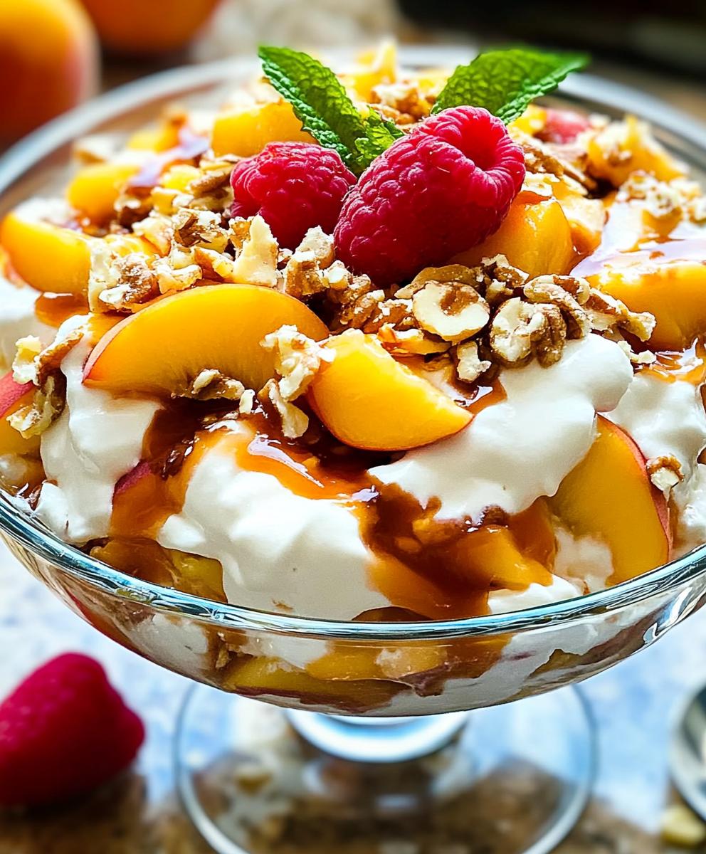 Millionaire Peach Salad Recipe