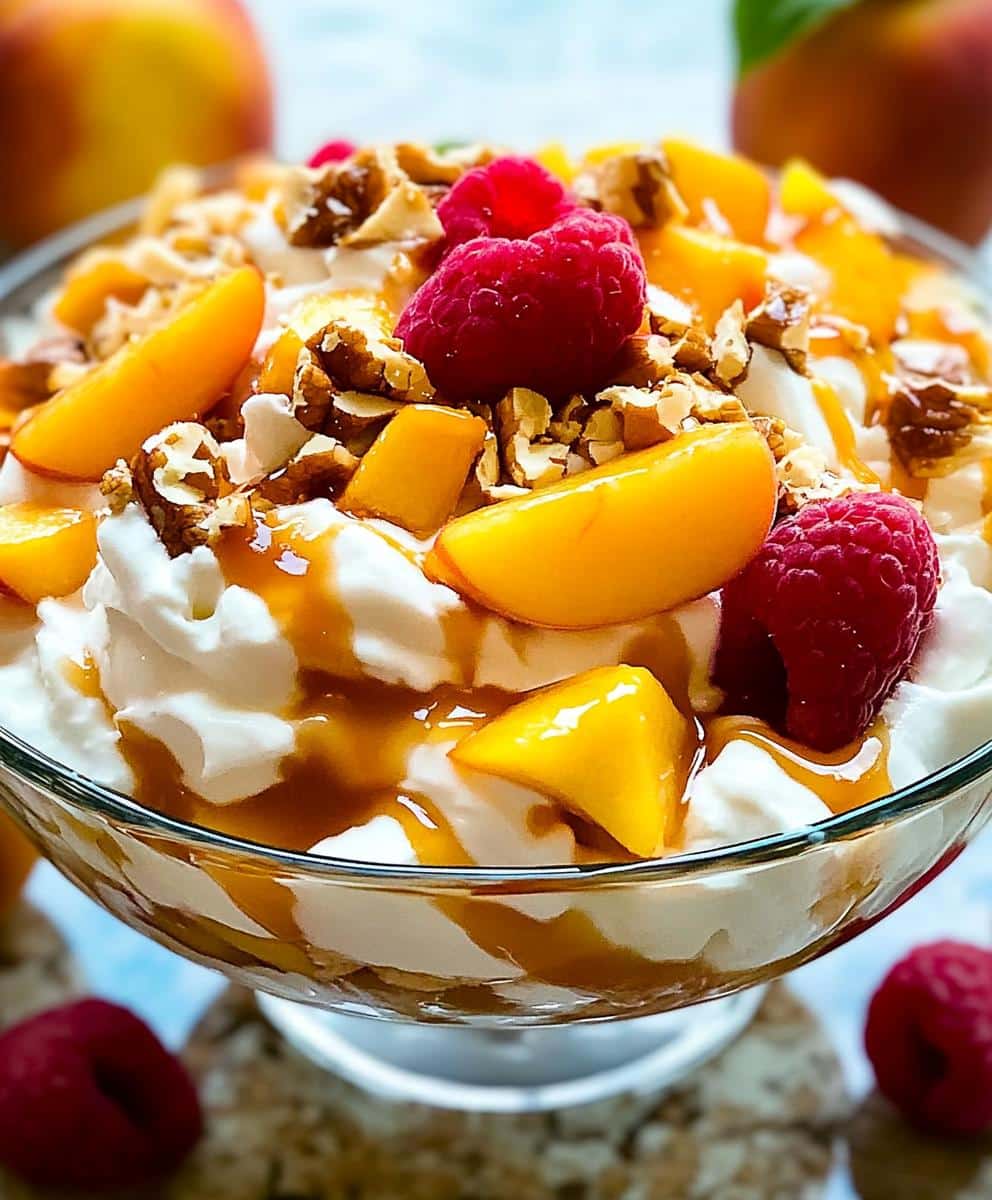 Millionaire Peach Salad Recipe