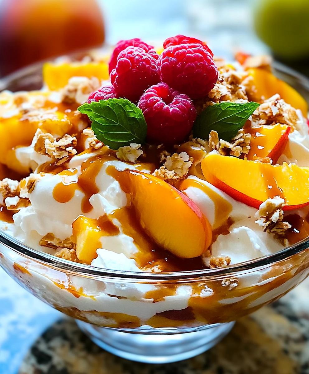 Millionaire Peach Salad Recipe