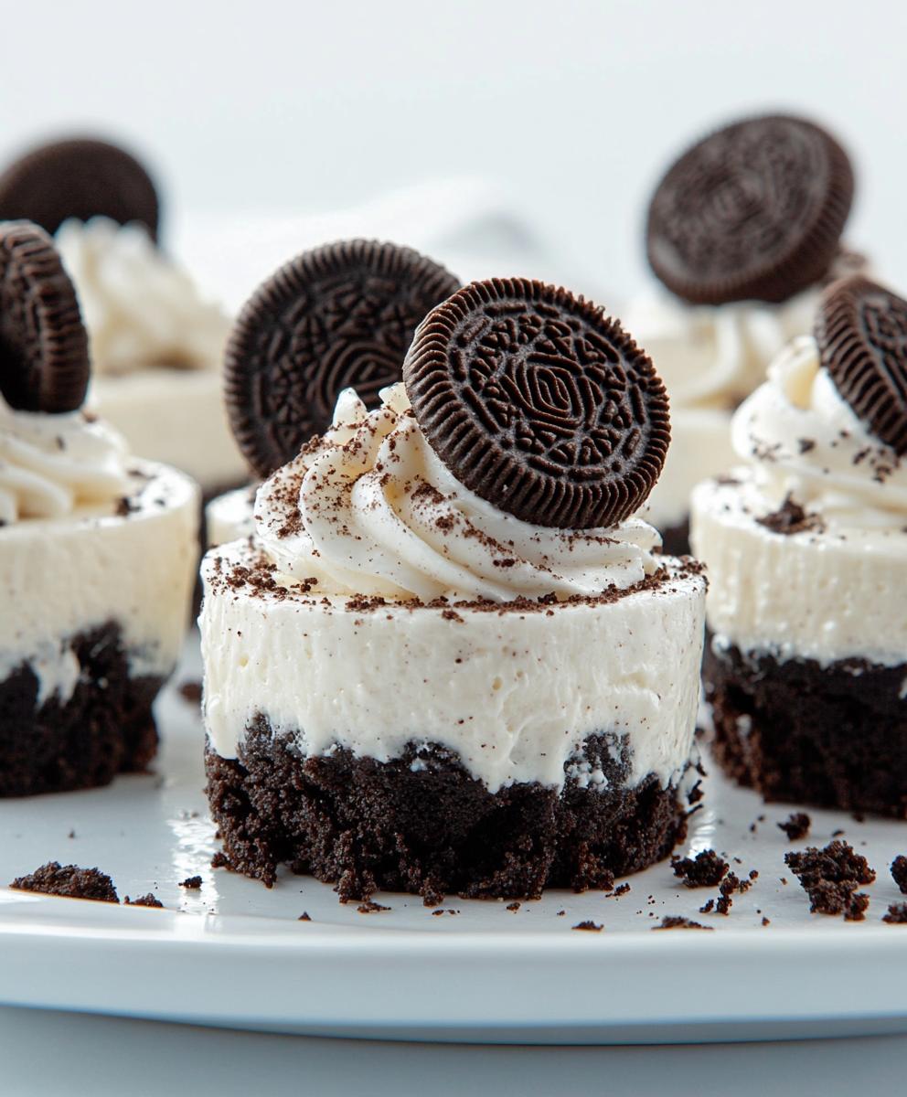 Mini Oreo Cheesecakes Recipe