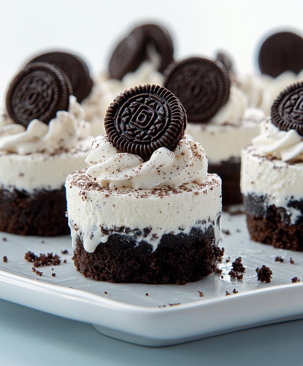 Mini Oreo Cheesecakes Recipe