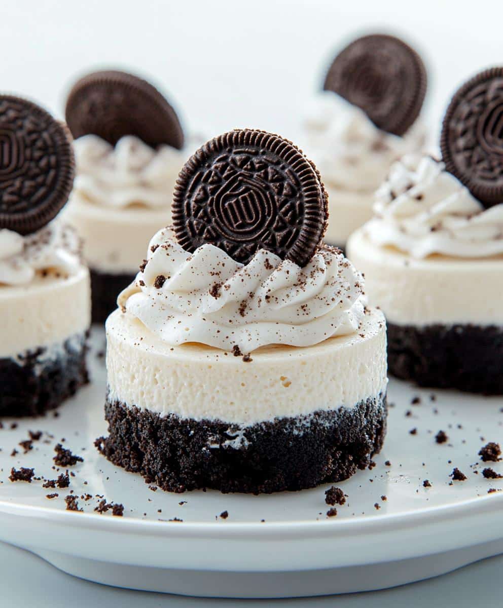 Mini Oreo Cheesecakes Recipe