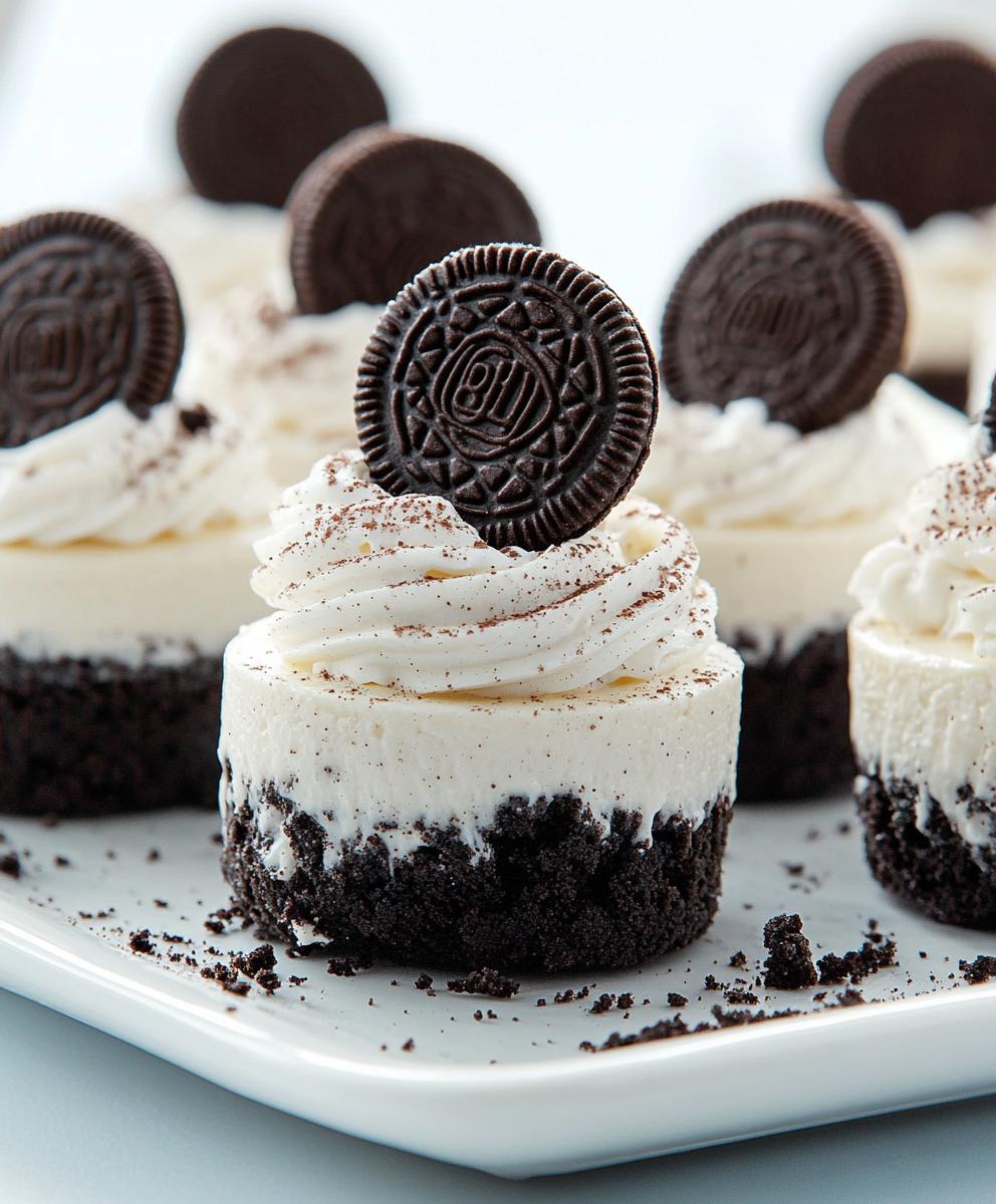 Mini Oreo Cheesecakes Recipe