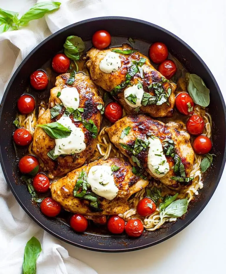 One Pan Balsamic Chicken Recipe