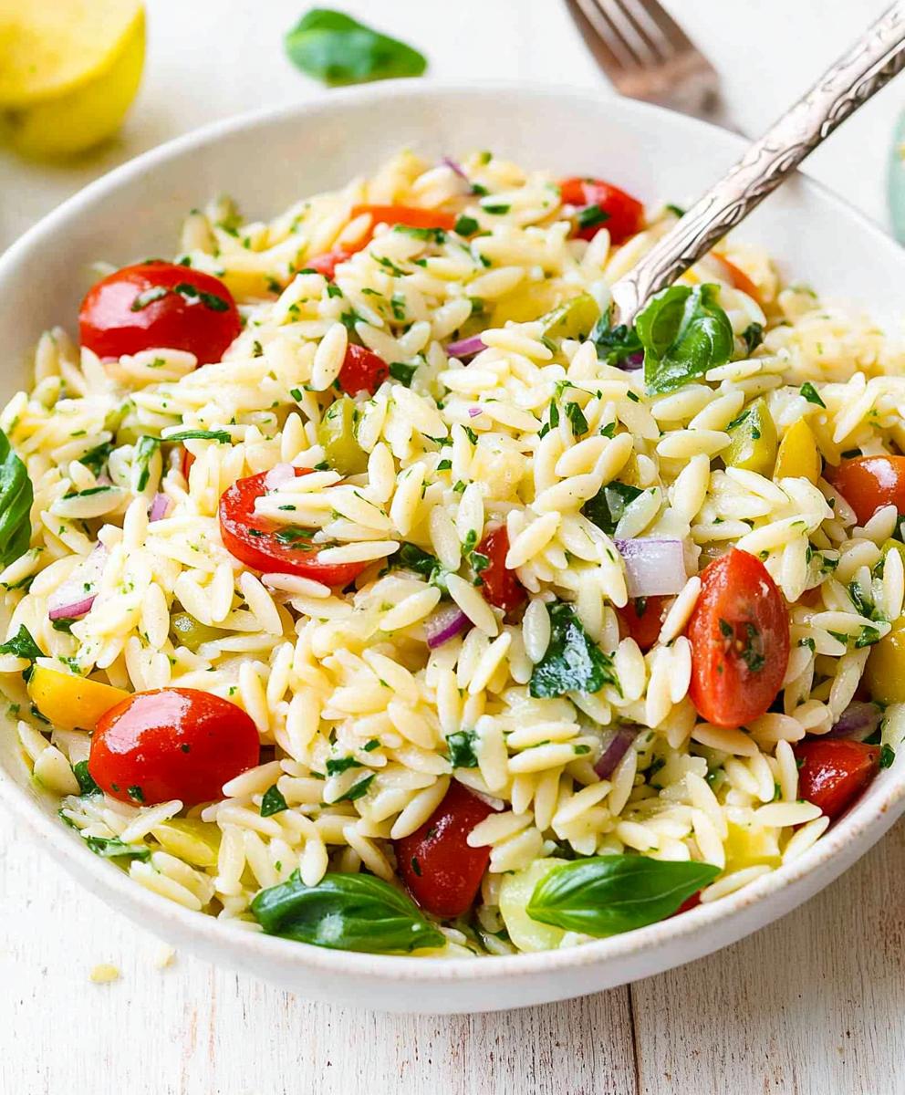 Orzo Pasta Salad Recipe