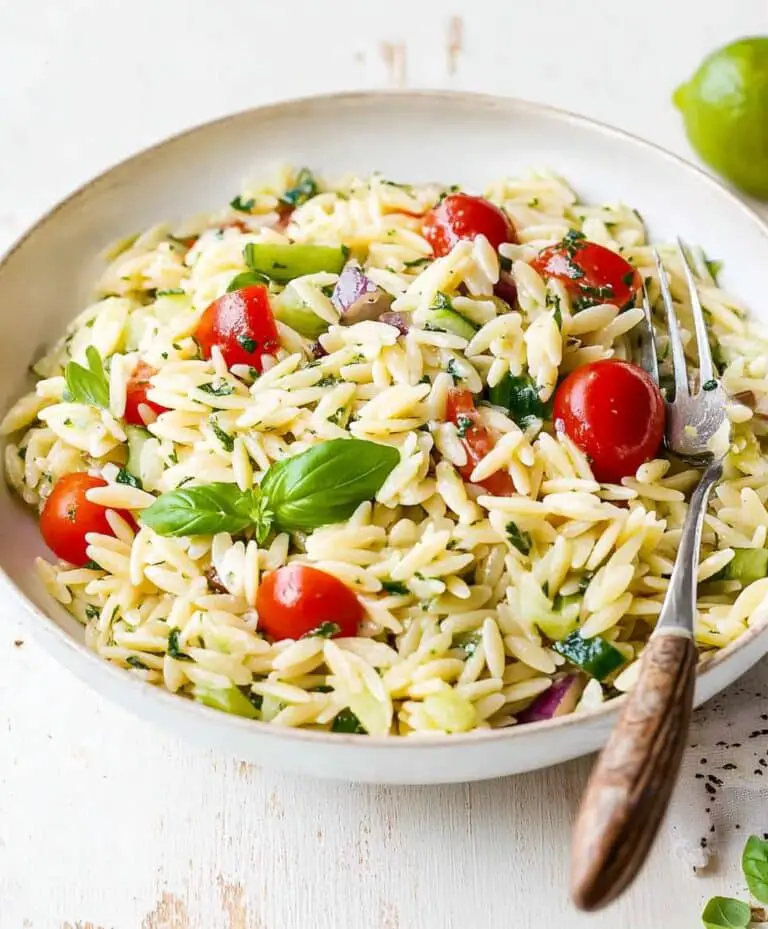 Orzo Pasta Salad Recipe