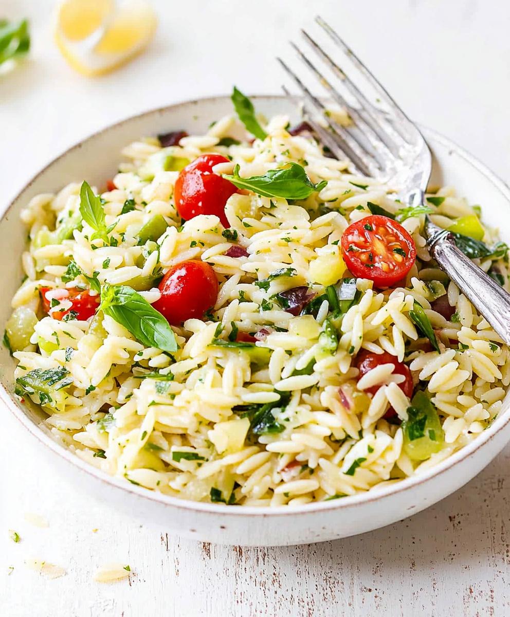 Orzo Pasta Salad Recipe