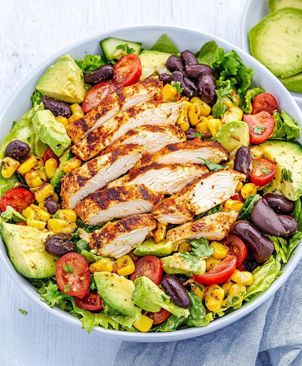 Quick Southwest Chicken Salad Recipe