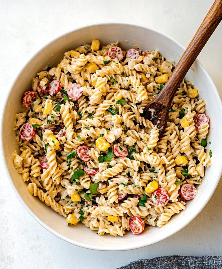 Ranch Pasta Salad Recipe