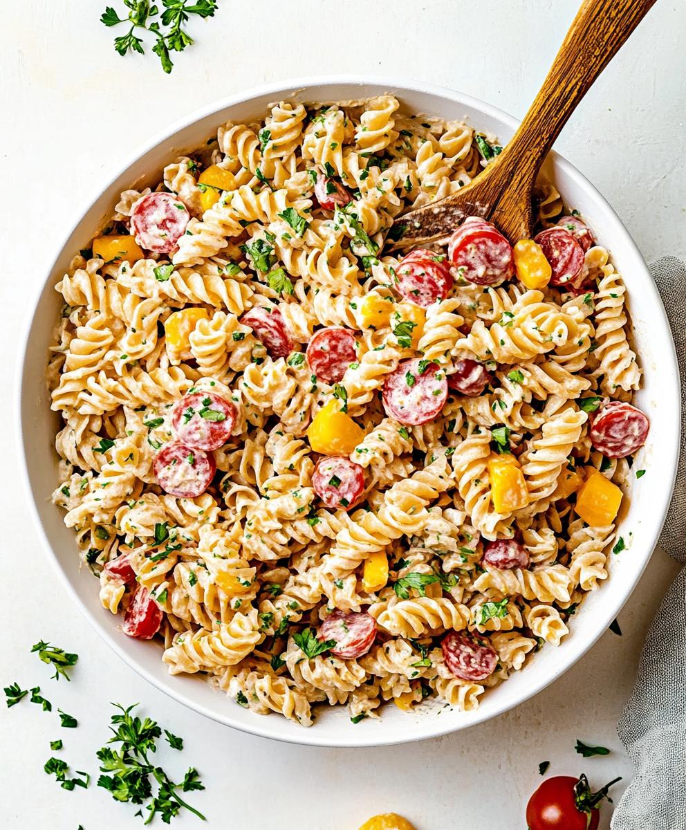 Ranch Pasta Salad Recipe