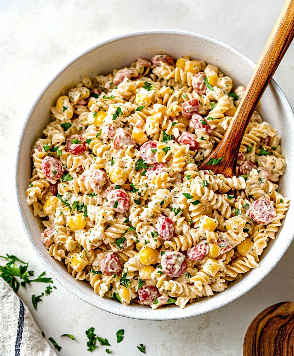 Ranch Pasta Salad Recipe