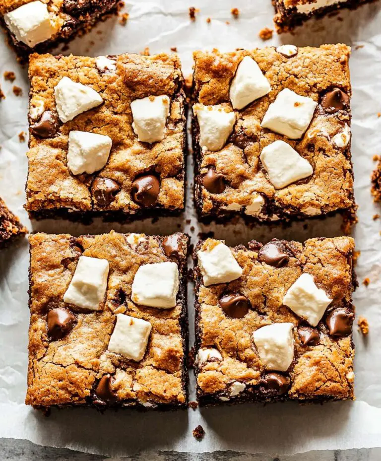 S’mores Cookie Bars Recipe