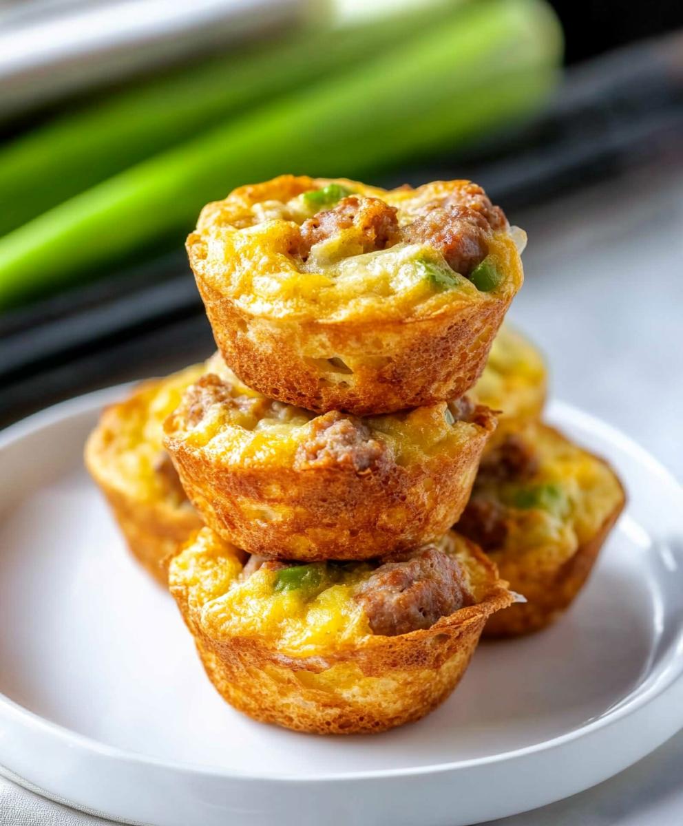 Sausage Breakfast Muffins Recipe