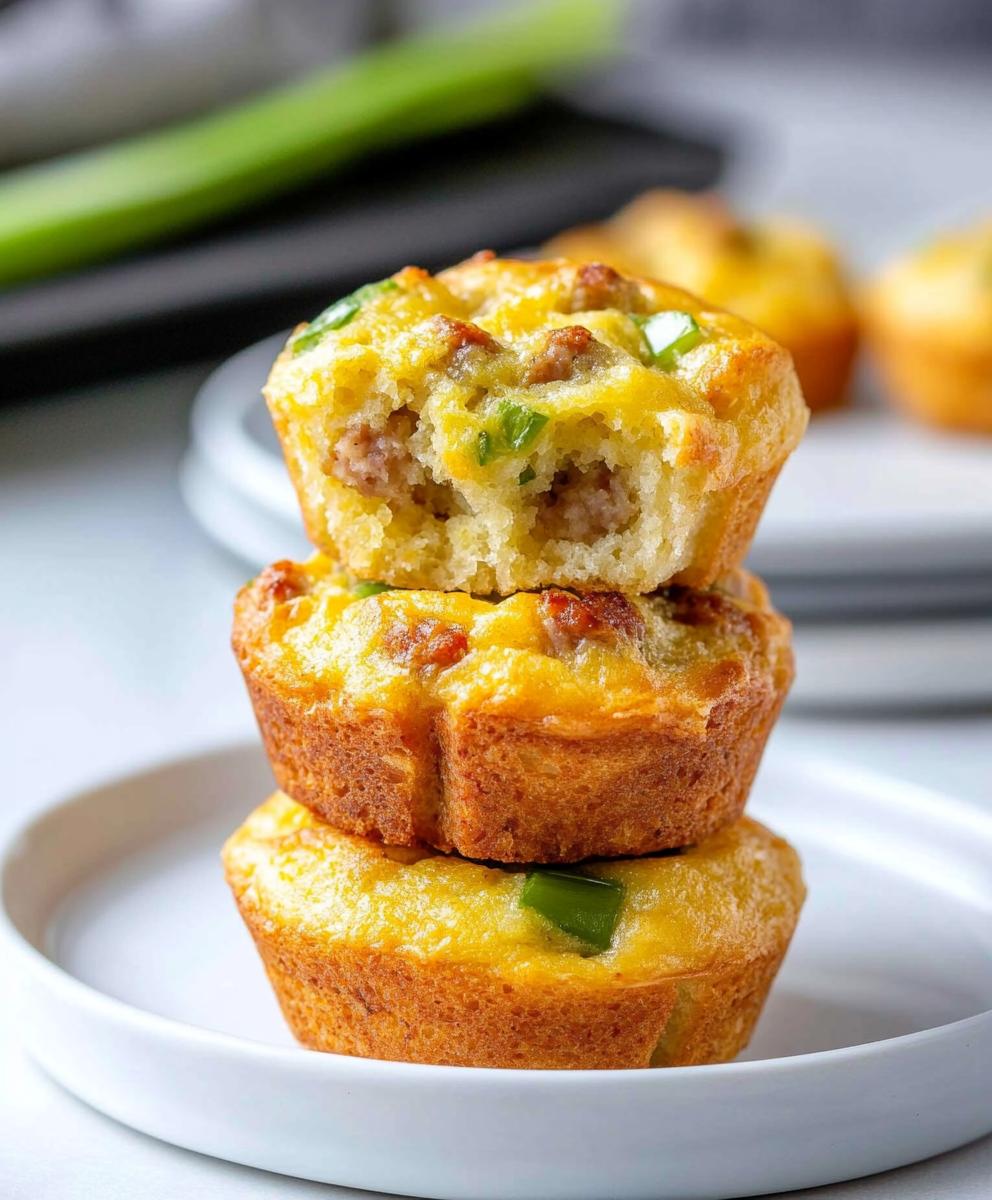 Sausage Breakfast Muffins Recipe