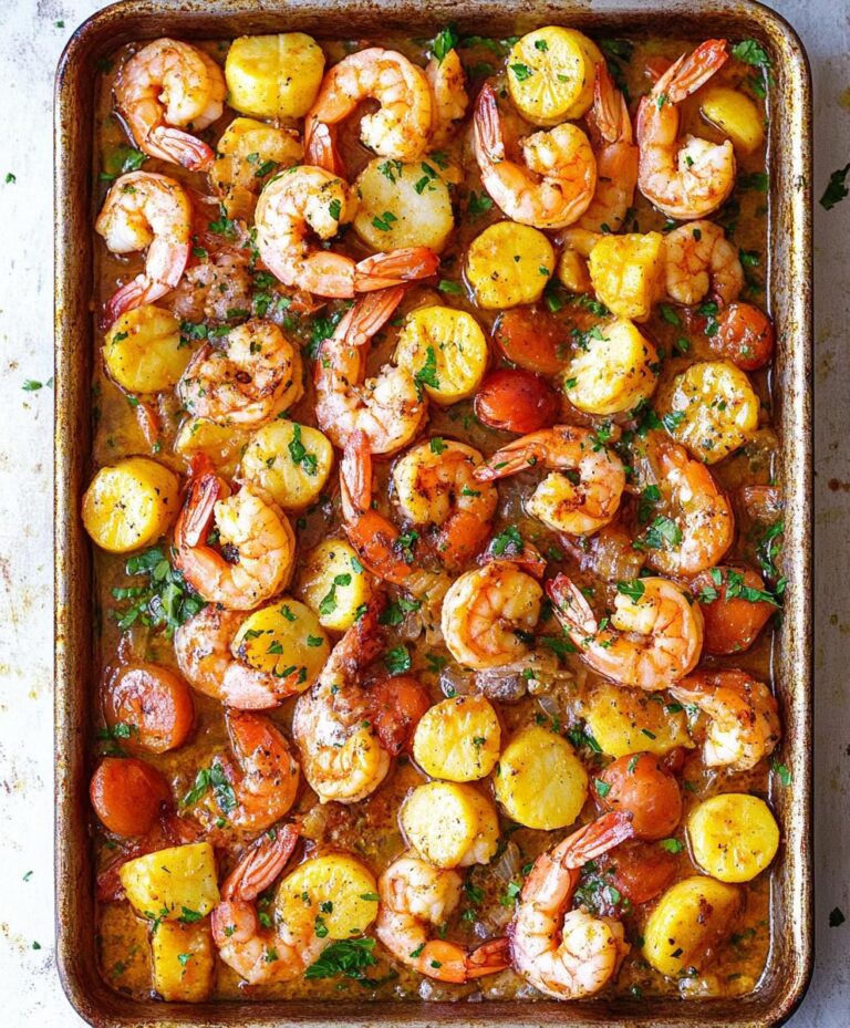 Sheet Pan Shrimp Boil Recipe
