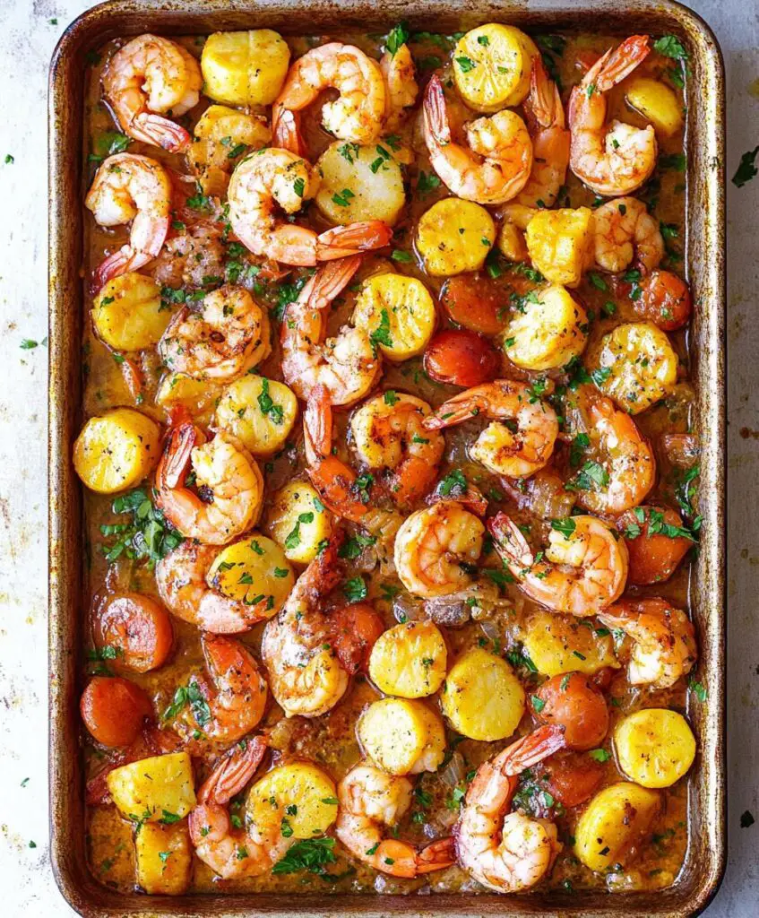Sheet Pan Shrimp Boil Recipe