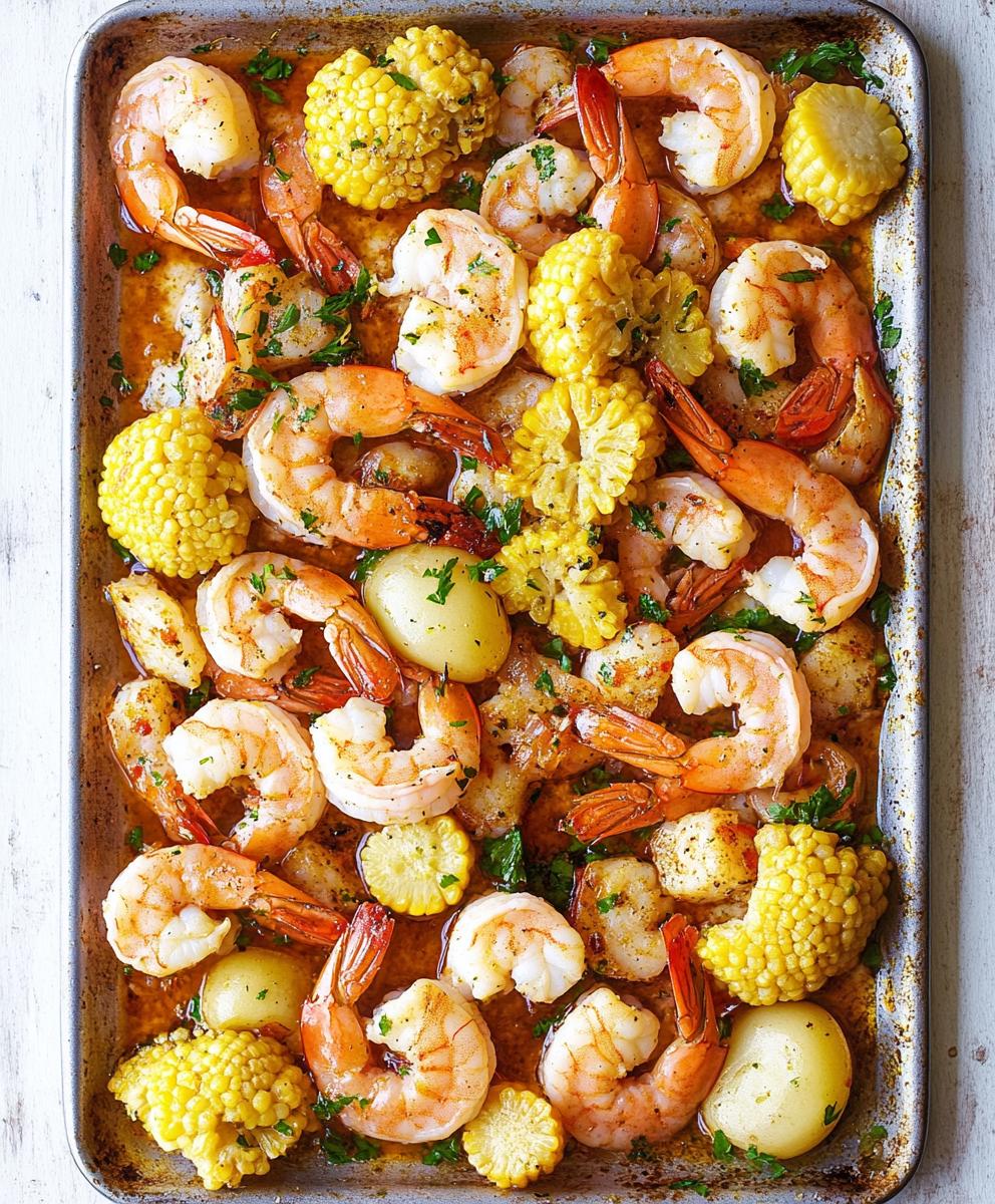 Sheet Pan Shrimp Boil Recipe