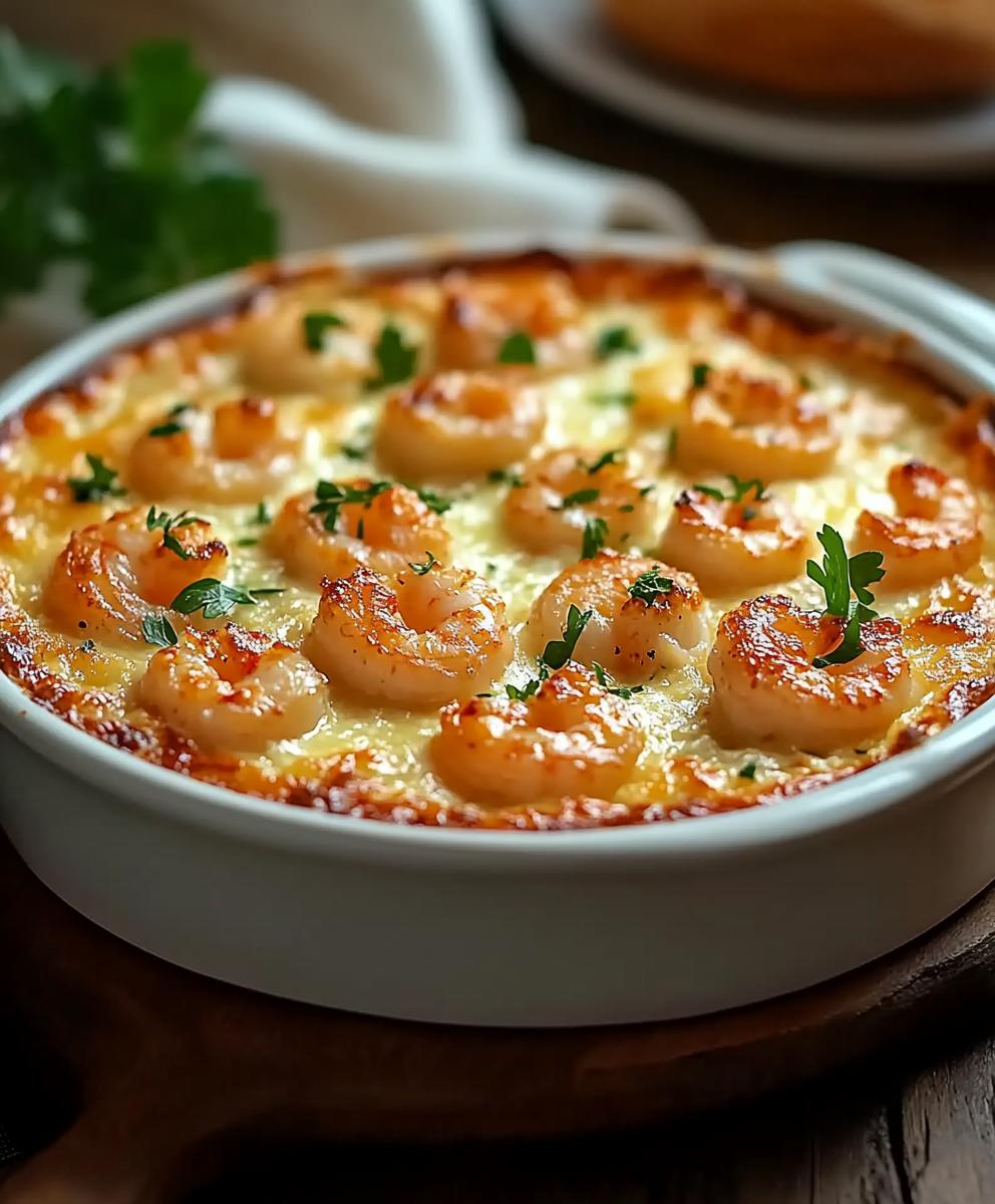 Shrimp Au Gratin Recipe