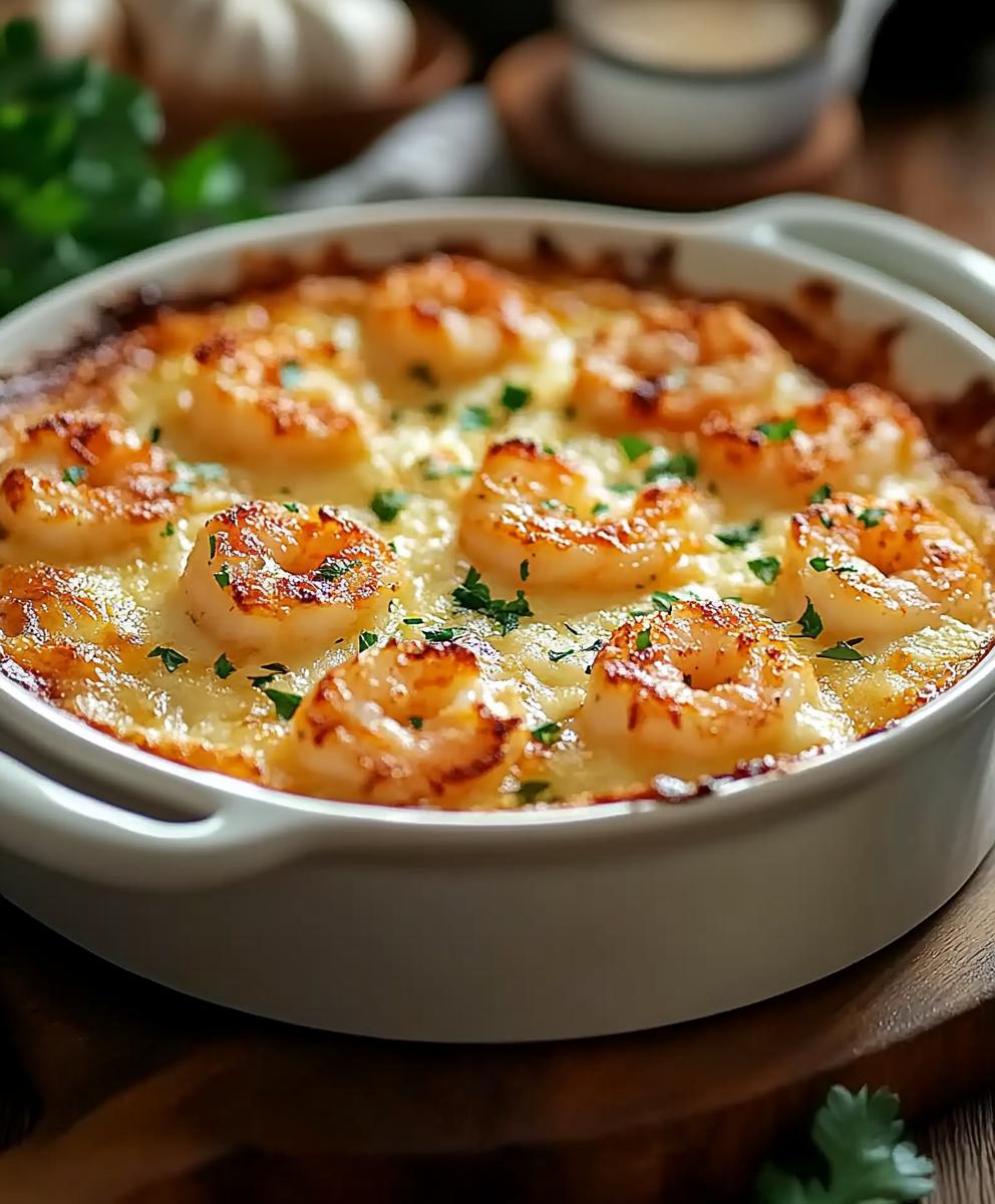 Shrimp Au Gratin Recipe