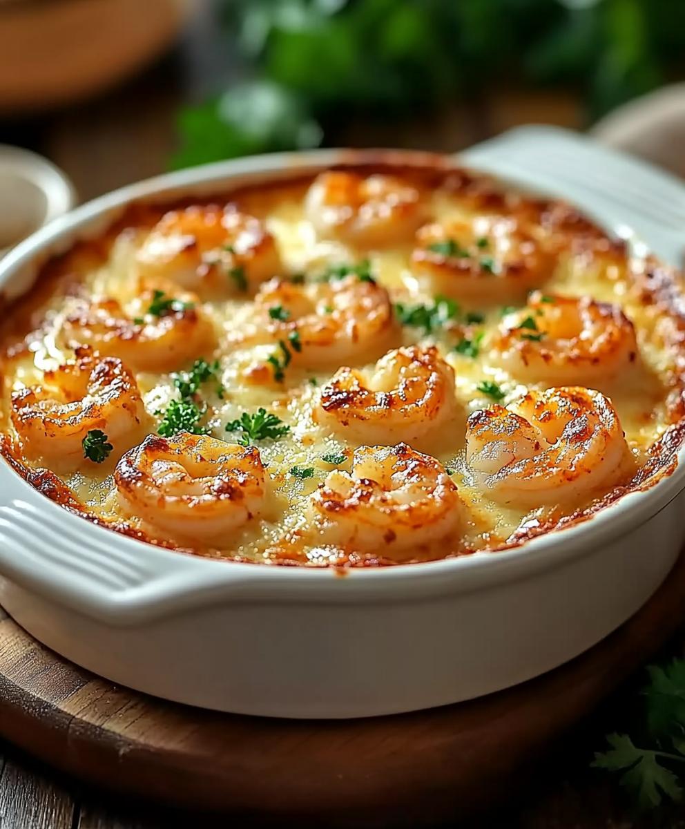 Shrimp Au Gratin Recipe