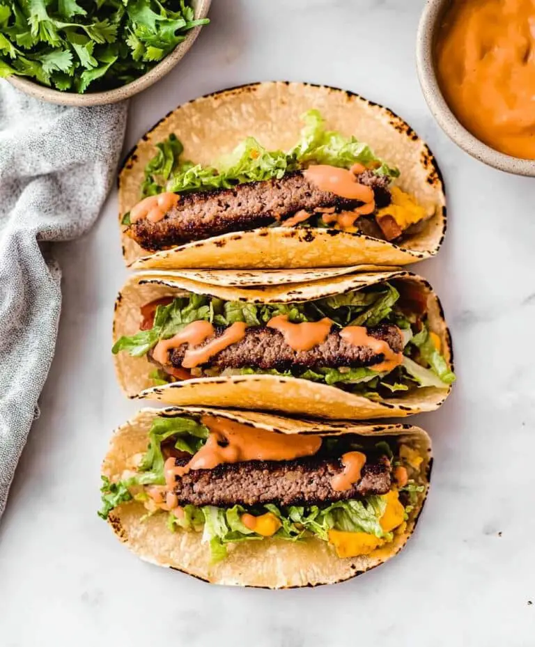Smash Burger Tacos Recipe