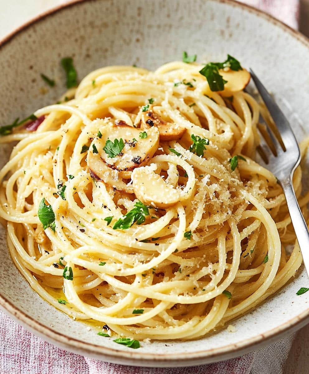 Spaghetti Aglio E Olio Recipe