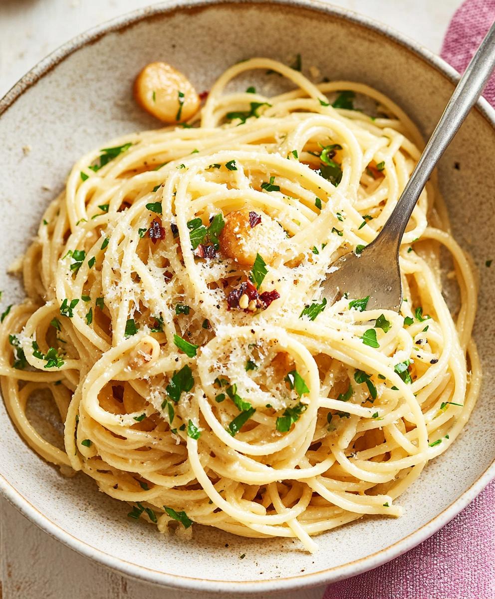 Spaghetti Aglio E Olio Recipe