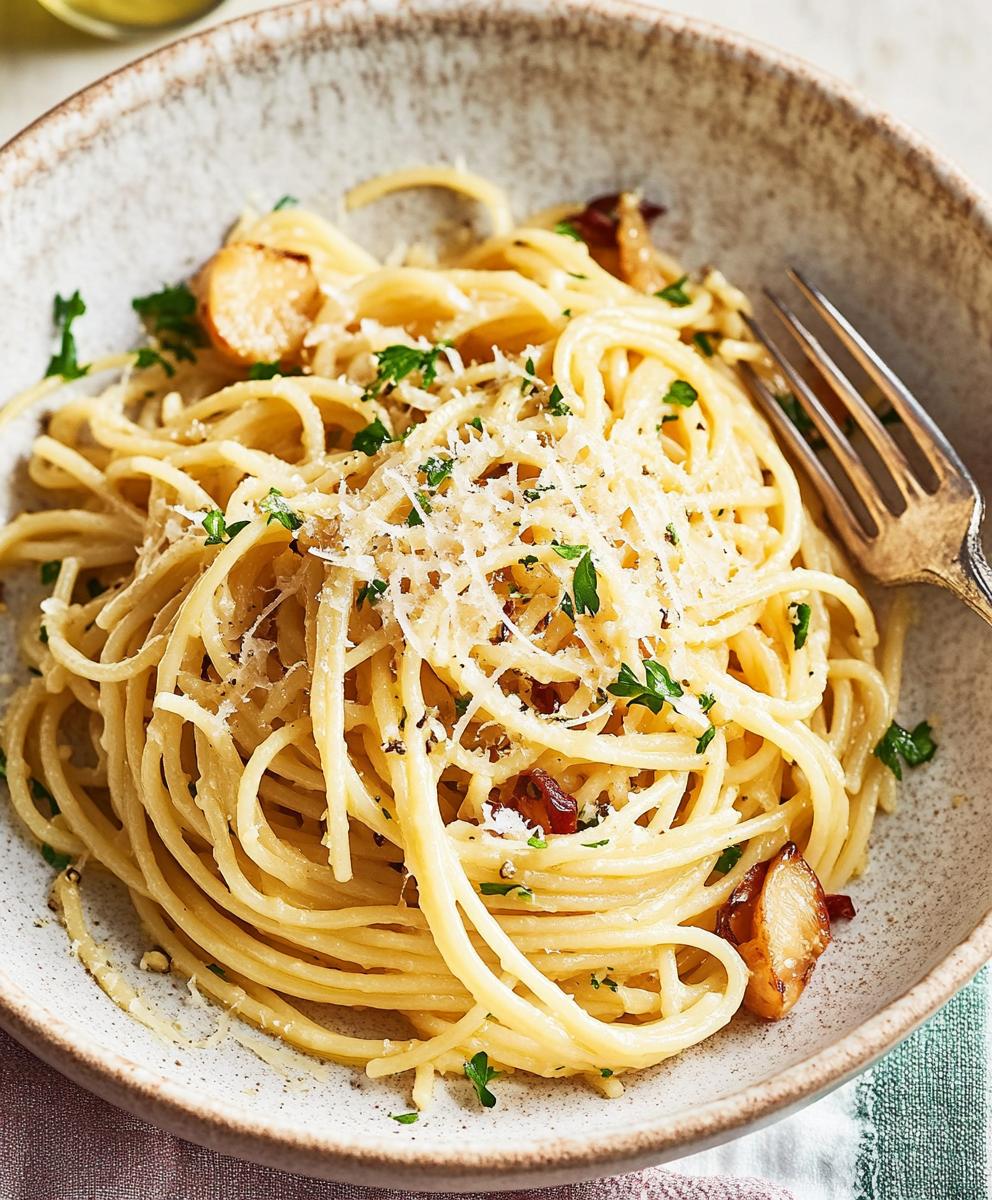 Spaghetti Aglio E Olio Recipe