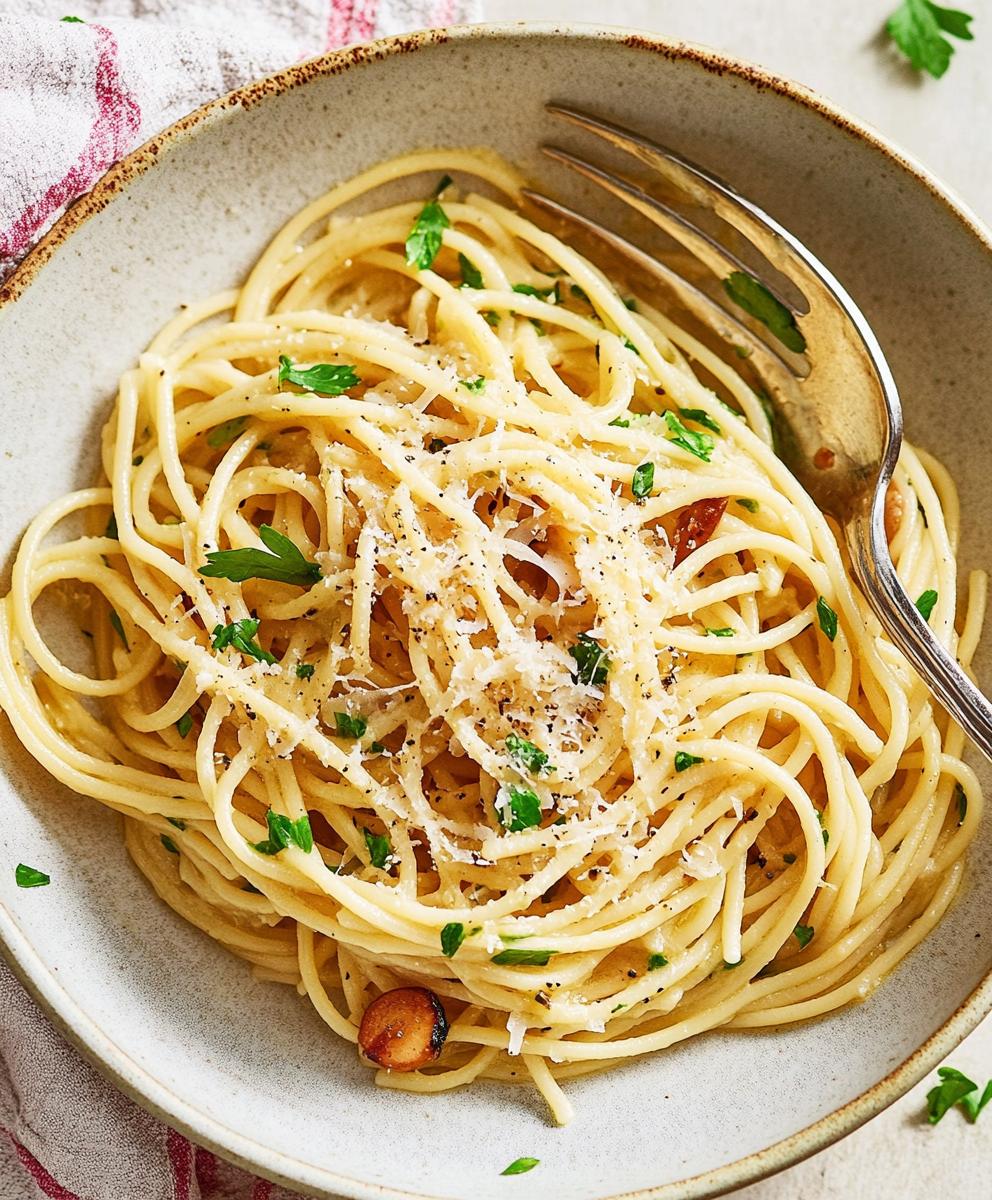 Spaghetti Aglio E Olio Recipe