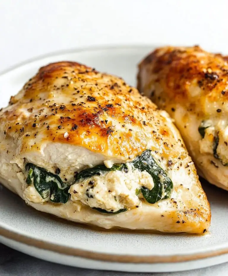 Spinach Stuffed Chicken Recipe