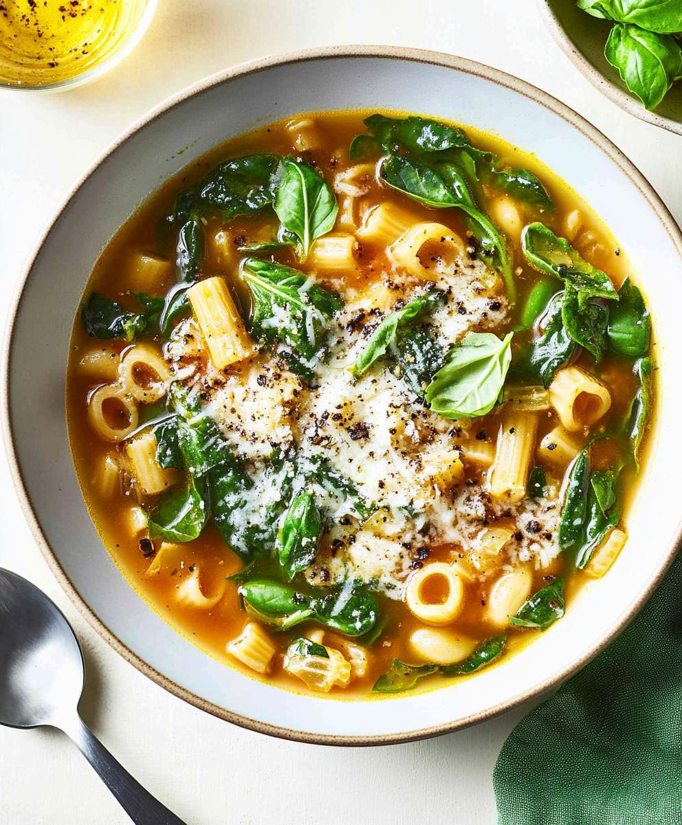 Spring Minestrone Soup Recipe