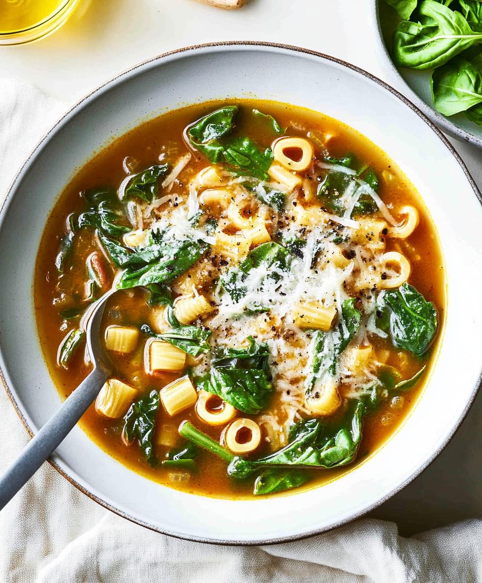 Spring Minestrone Soup Recipe