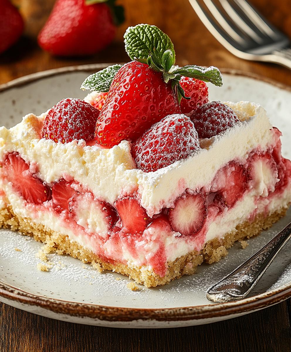 Strawberry Cheesecake Dump Cake Recipe